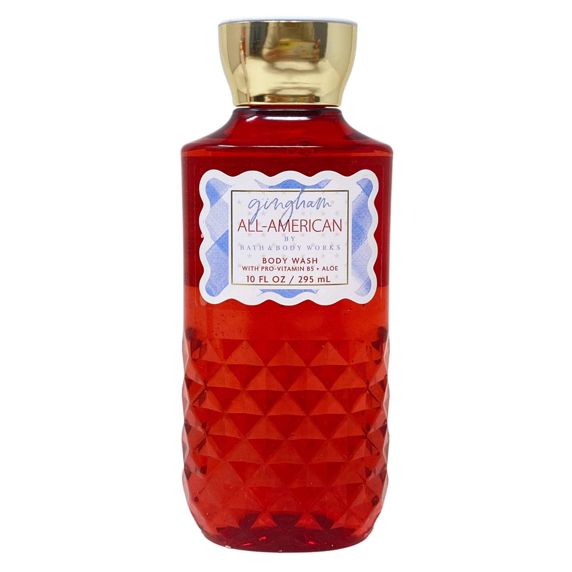 Bath & Body Works Gingham All-American Ultimate Hydration Body Cream, Body Wash and Daily Nourishing Body Lotion with a Creamy Rose Bar Soap