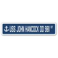 thumbnail image 1 of SignMission SSN-John Hancock Dd 981 4 x 18 Po A-16 Signe de la Rue - Usa John Hancock Dd 981, 1 of 1