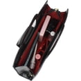 thumbnail image 4 of Women Crocodile Pattern PU Leather Crossbody Bag Flap Top Handle Bag Handbag, 4 of 7