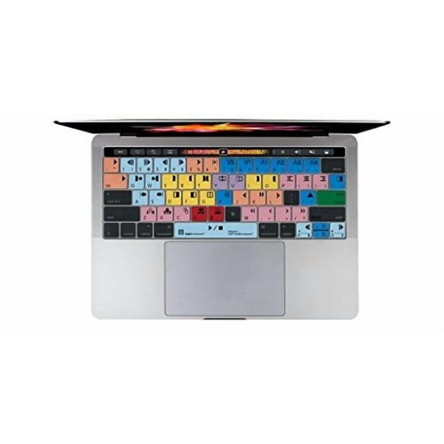 LogicSkin Silicone Cover Compatible with Avid Media Composer 4-8 MacBook Touch Bar Skin - LS-MCOM4-MBP16