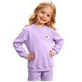thumbnail image 5 of Leey-World Halloween Sweatshirt For Girls Ghost Cute Crewneck Kids Tops Girls Halloween Shirt Long Sleeve Festival Pullover Sweatshirt, 5 of 9