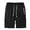 Black, variant on Mens Shorts 7 Inch Inseam 2026 Fleece Athletic Workout Shorts Multi Pockets Short Pants Everyday Daily Wear