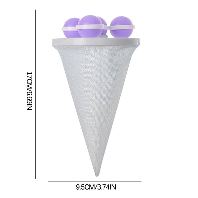 Lint and Pet Hair Remover Floating Lint Hair Catcher,Washing Machine Float Filter Bag Filter Hair Remover Cleaning Decontamination Laundry Ball Clothes Wash Ball Reusable Pet Hair Remover