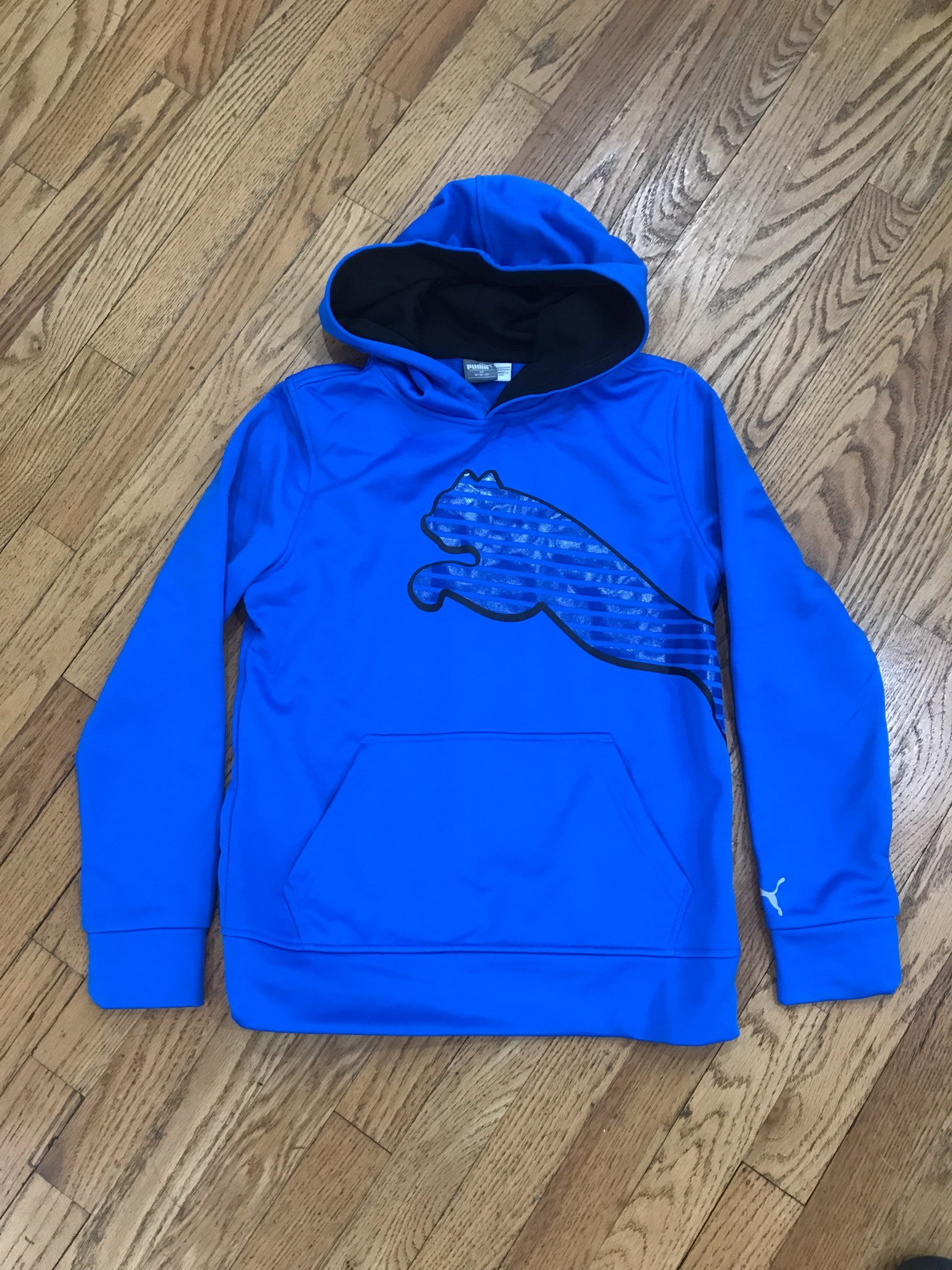 royal blue puma hoodie