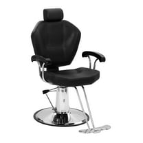 Ktaxon Hydraulic Reclining Barber Chair, 360 Degrees Rolling Swivel Barber Chairs for Barbershop Hair Salon Spa Equipment