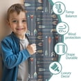 thumbnail image 3 of Blackout Kids Curtains,Boho Bohemia Geometric Line Art Childrens Insulated Curtains Set Of 2,Bedroom Essentials,Toddler Room Decor 42"x63"(106x160cm), 3 of 4