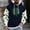 Blue, variant on Hinvhai Mens Fashion St Patricks Day Hoodie Sweatshirts for ,Classic Clover Printed Color Bolck Long Sleeve Round Neck Casual Sweatshirt for Men Yellow XL(XL)