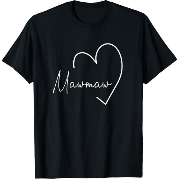 Womens Mawmaw Gift Grandma Christmas Mother's Day T-Shirt
