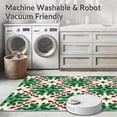 thumbnail image 5 of ODIKA 2'x3' Machine Washable Non-Slip Area Rug, Festive Winter Wonderland Decorative Holiday Floor High Traffic Rug, Green, 610150, 5 of 5