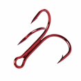 thumbnail image 4 of 20pcs 3 Claw Strong Sharp Round bend Metal Fishing Hooks Outdoor Tuna Triple Treble Angling Barbs, 4 of 7