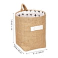 thumbnail image 2 of unbranded 6Ud Bolsa Colgante Organizadora De Almacenamiento De Y Lino Para Y Dormitorio, 2 of 6