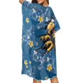 thumbnail image 4 of HELLHERO High Quality Fabrics Summer Cardigan for Cruise Trips Fashion Short Sleeve Bald Eagle, 4 of 6