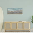 thumbnail image 2 of Stupell Sandpiper Flock Shoreline Splashing Landscape Painting Gallery Wrapped Canvas Print Wall Art, 2 of 7