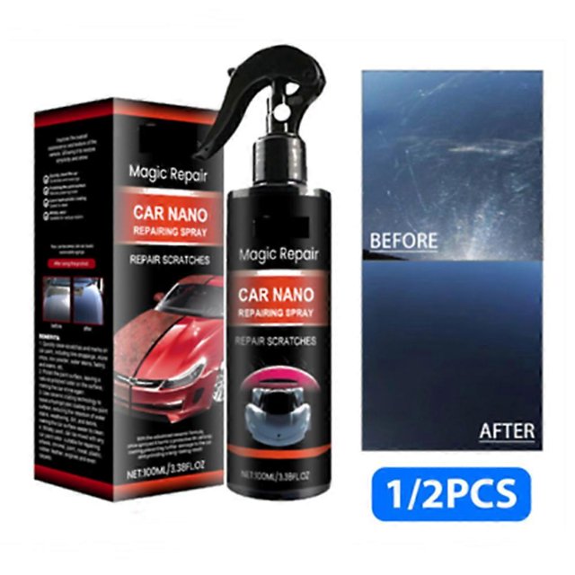 1/2 Car Scratch Repair Nano Spray Scratch Remove Ceramic Coating Paint Sealant