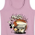 thumbnail image 3 of Mickey & Friends - Music To My Ears - Women's Racerback Tank Top, 3 of 5