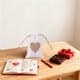thumbnail image 5 of Decoraciones para el día de San Valentín, adornos para el día de San Valentín, regalos para el día de San Valentín, bolsa de lona con forma de corazón atada, bolsa de regalo para dulces de boda con co, 5 of 5