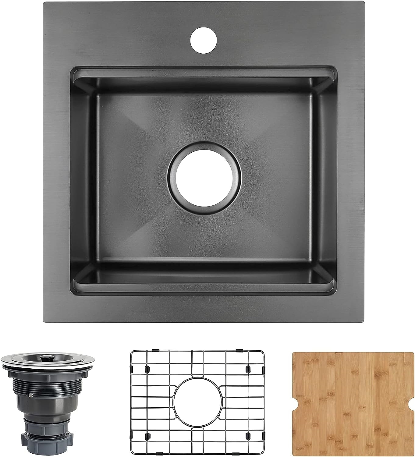 Bar Sink 17 Inch,Drop in Bar Sink,Small RV Sink,Wet Bar Sink,Bar Prep