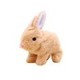thumbnail image 2 of Interactive Rabbit Toy Stuffed Animal Lovely for Birthday Gifts Party Favors brown, 2 of 10