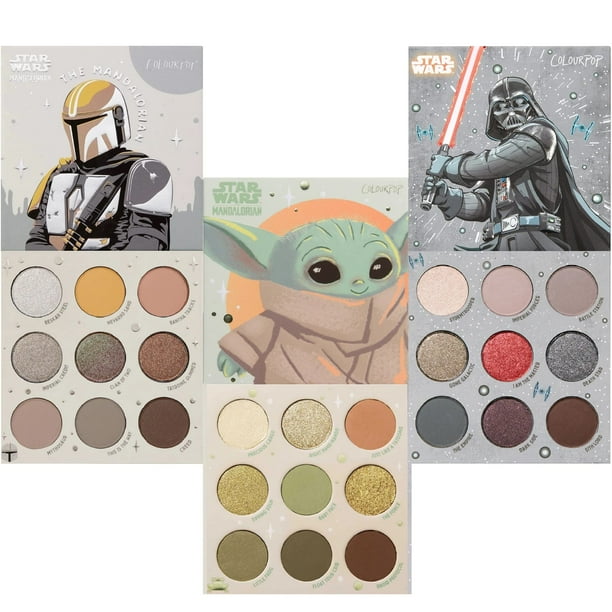 Set de paletas de sombras de ojos Colourpop Darth The Child Trio