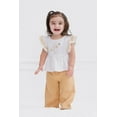 thumbnail image 2 of Disney Winnie the Pooh Piglet Peplum Tank Top and Cotton Gauze Pants Outfit Set Infant to Big Kid, 2 of 5