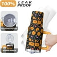 thumbnail image 4 of Halloween Gift 40oz Pumpkin Coffee Travel Tumbler with Handle and Straw Lid – Leak Proof Insulated Cup, 4 of 5