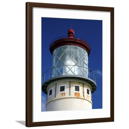 - Kilauea Lighthouse Located on Kilauea Point on the Island of Kauai, Hawaii, USA Framed Print Wall Art By David R. Frazier