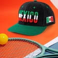 thumbnail image 5 of Jiibva Mexican Embroidered Baseball Cap Unisex Mexican Flag Hip Hop Hat Mexican Outdoor Recreational Sports Cap, 5 of 7