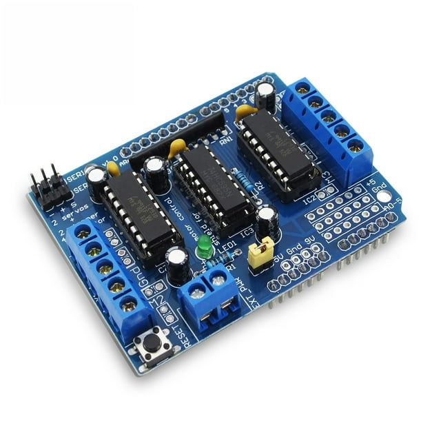 Tholdsy Drive Eficiencia fácil de usar Placa de expansión de motor liviano Plataforma pequeña Juego de motores portátiles prácticos Electrónica miscelánea
