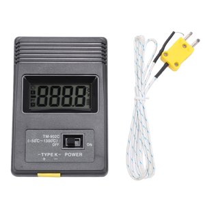 Tm‑902c High Accuracy Digital Thermometer LCD Display Portable Temperature Meter ‑50℃ to 1300℃
