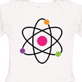 thumbnail image 4 of Inktastic Science Atom Cute Physicist Boys or Girls Long Sleeve Baby Bodysuit, 4 of 5