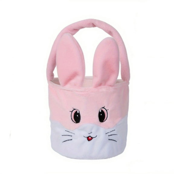 HBBKVI 2025 New DIY Easter Bunny Bag, Cute Decorative Gift Basket for Kids