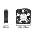 Axial Fan For Fireplace Cassette Insertable, High Temperature, Metal