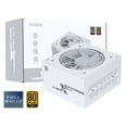 thumbnail image 4 of SAMA 1000W Full White Power Supply Full Voltage 80Plus Gold Certified 12V 14CM Japanese Large Capacitors ATX/Matx Power Support PCI-E 5.0 Extension 10 Year Warranty, 4 of 8