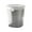 Gray, variant on Btomtd Lidless Kitchen Trash Can Bedroom Toilet Garbage Can for Household Bathroom Practical Wastebasket, Black