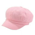 thumbnail image 2 of Vintage Women Winter Solid Hat Beret Cap Korean Painter Newsboy Berets, 2 of 3