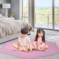thumbnail image 1 of Hyknon rugs for living room Velvet Carpet For Princess Hexagonal Tent Floor Mat Comfortable Soft Machine Washable Rugs, 1 of 5