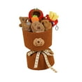 thumbnail image 2 of Muñeca de muñecas de felpa muñeca de peluche muñeca artificial de flores hechas a mano decoración del hogar para el regalo de despedida de soltera Estilo B, 2 of 8