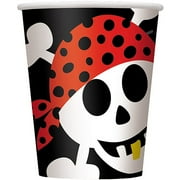 9oz Paper Pirate Party Cups, 8ct by Unique Industries