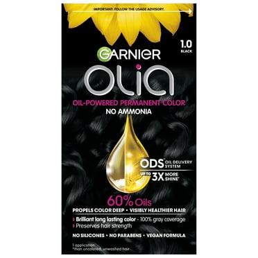 Garnier Olia Oil Powered Permanent Hair Color, 1 kit