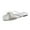 White, variant on TJAZFJPA Slippers for Women Black Fuzzy Ladies Fashion Solid Color Leather Rhinestone Butterfly Knot Open Toe Flat Slippers Fuzzy Slippers Women with Strap Cloud Slippers with Arch Support for Women