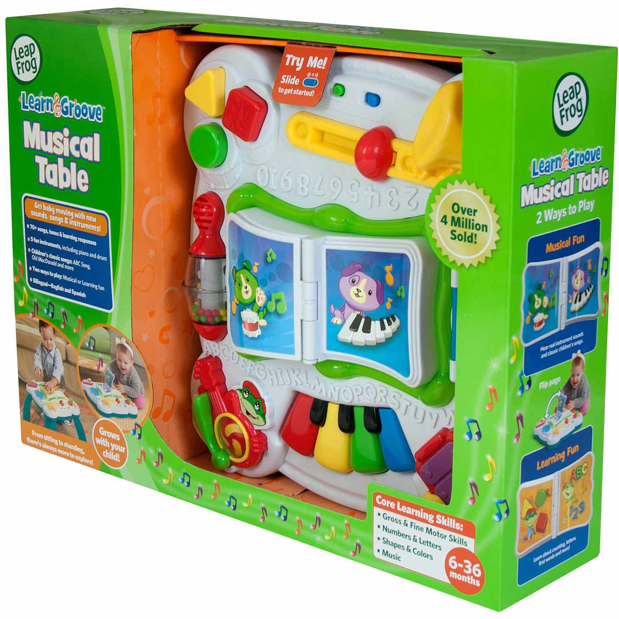 leapfrog learn and groove activity table