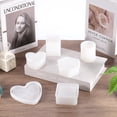 thumbnail image 5 of Uxcell Square Silicone Mold Set, 5 Pack Cube Silicone Mold for DIY Craft Making Home Decor, 5 of 6
