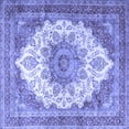 thumbnail image 1 of Ahgly Company Indoor Square Persian Blue Traditional Area Rugs, 8' Square, 1 of 4