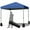Blue, variant on Gymax 8x8 FT Pop up Canopy Tent Shelter Wheeled Carry Bag 4 Canopy Sand Bag Blue