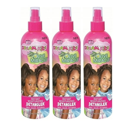 Dream Kids Olive Detangler 8 Ounce (235ml) (3 Pack)