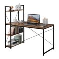 thumbnail image 1 of Escritorio Armable con Repisas, Superficie Amplia de Trabajo y Diseño Funcional para Home Office u Oficina, 1 of 5