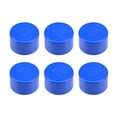 thumbnail image 1 of Unique Bargains 63mm PVC Pipe Cap Fitting, Slip End Caps DWV(Drain Waste Vent) Blue 6 Pcs, 1 of 3