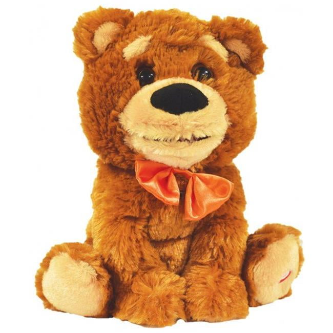 Posessed Vicious Teddy Bear - 11 Inch Tall Snarling Animated Halloween Toy - Walmart.com