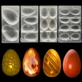 thumbnail image 2 of Happy Easter Egg Polycarbonate Chocolate Mold Form Baking Sweets Candy Pastry Confectionery Decoration Cake Bakery Tools, 2 of 5