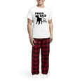 thumbnail image 5 of CafePress - BULL TERRIER DAD Men's Light Pajamas - Men's Light Loose Fit Cotton Pajama Set, 5 of 7